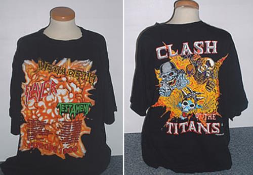 Megadeth Clash Of The Titans UK t-shirt (281454)